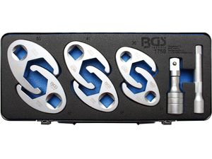 Súprava otvorených kľúčov 1/2" - 33 ÷ 36 mm + 3/4" - 38 ÷ 50 mm BGS101759 (8 dielov)