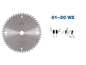 Pílový kotúč s SK pr. 600 x 5,2/3,5 x 30 - 90 WZ, typ 22 5381-20
