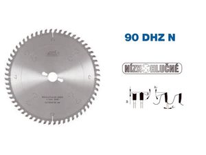 Pílový kotúč s SK pr. ř 303 x 3,2/2,2 x 30 - 60 DHZ N, typ 22 5390