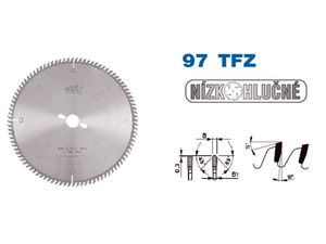 Pílový kotúč s SK pr. 300 x 3,2/2,2 x 30 - 72 TFZ L, typ 22 5397
