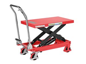 Nožnicový zdvíhací pojazdný stôl Bernardo BS 150 s hydraulickým zdvíhacím zariadením