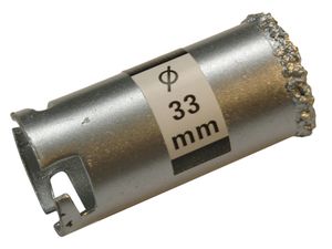 Diamantový vykružovací vrták pr. 33 mm BGS103911 zo sady BGS č. 103910
