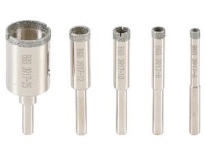 Diamantové vykružovací vrtáky BGS103917. Sada 5 dielov