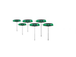 Zástrčné kľúče TORX (T-profil) T10 ÷ T40 sada 6 dielov