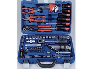 Kufor na náradie 1/4" + 1/2" Projahn - Set 91 dielov