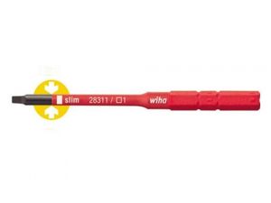 Wiha 35510 Nástavec SoftFinish VDE štvorhran Robertson 1x90 electric slimBit, Typ 2831-17