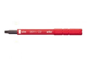 Wiha 35511 Nástavec SoftFinish VDE štvorhran Robertson 2x90 electric slimBit, Typ 2831-17