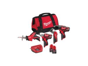 Sada aku náradia Milwaukee M12 BPP4A-202B