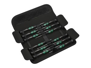 Wera 073675 Skrutkovače pre elektroniku Kraftform Micro 12 Universal 1 (Sada 12 dielov)