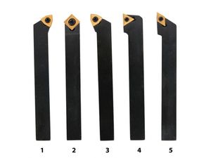 Sústružnické nože Optimum HM 12 mm v sade, 5 ks