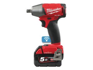 Aku rázový 1/2" uťahovák Milwaukee M18 ONEIWF12-502X (300 Nm, 5,0 Ah)