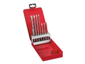 Vrtáky SDS-Plus Milwaukee M2 (dvojbritvové) priemer 5 ÷ 12 mm Súprava 7 ks v kazete