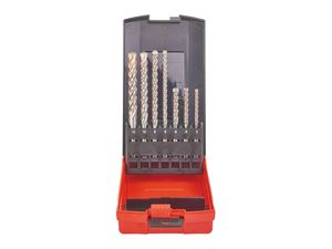Vrtáky SDS-Plus Milwaukee MX4 (štvorbritvové) priemer 5 ÷ 12 mm. Sada 7 ks v kazete