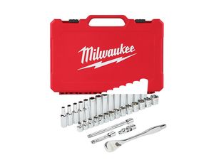 Gola sada 3/8" 6 ÷ 19 mm Milwaukee 4932464945 (32 dielov)