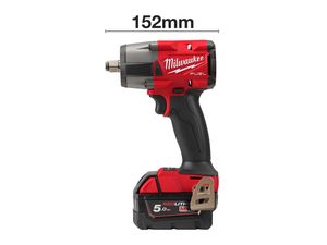 Aku rázový uťahovák 1/2" Milwaukee M18 FMTIW2F12-502X (881 Nm, 5,0 Ah)