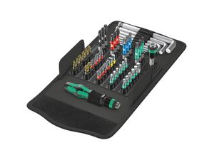 Wera 057460 Bity a zástrčné kľúče Kraftform Kompakt 100 s držiakom 889/4/1 K (Sada 52 dielov)