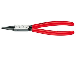 Kliešte na poistné krúžky 140 mm, vnútorny rovné. Knipex - 44 11 J1 - DIN 5265 C