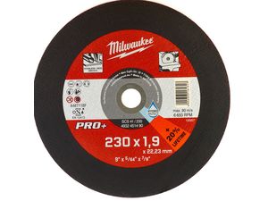 Rezný kotúč na kov Milwaukee SCS 41/230 (230 x 1,9 x 22)