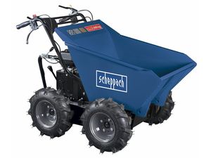 Kolesový prepravník Scheppach DP 3000 (300 kg) so sklápacou korbou