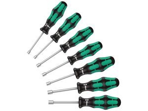 Wera 029510 Maticové skrutkovače Kraftform Plus typ 395 HO/7 (Sada 7 dielov)