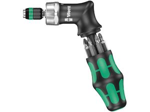 Wera 051030 Pištolový račňový skrutkovač Kraftform Kompakt Pistol RA (Súprava 7 dielov)