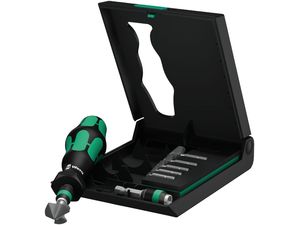 Wera 104650 Bity 1/4" s kužeľovými záhlbníky 90° 846/8 (Sada 8 dielov HSS)