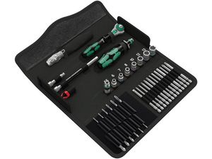 Wera 135928 Náradie Kraftform Kompakt M 1 kov s račňou 1/4" Zyklop Speed (Sada 39 dielov)