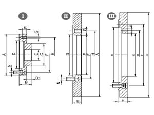 Medzipríruba 8215-125-4A2 DIN 55026. Oceľová