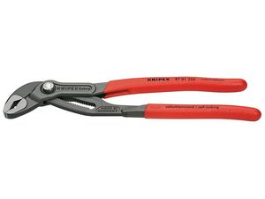 Kliešte na rúrky 250 mm. KNIPEX 87 01 250 - Cobra. DIN ISO 8976