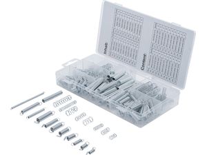 Ťažné a tlačné pružiny pr. 4 ÷ 9,5 mm BGS108047 Sada 200 dielov