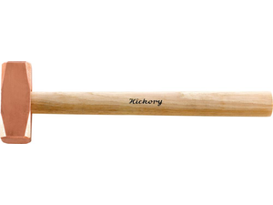 Medené kladivo 250 g Haso 45 KHI-250, drevená Hickory násada