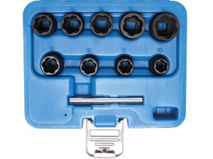 Nástrčné hlavice 3/8" 10 ÷ 19 mm BGS105265. Profil na poškodené matice
