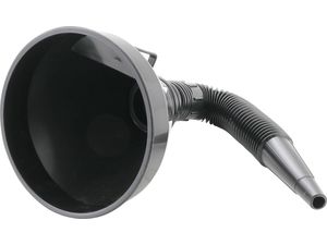 Plastový lievik 140 mm so sitkom a ohybnou hadicou BGS108031