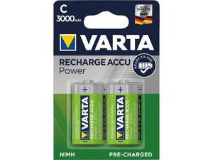 Batérie RECHARGEABLE aku C 3000mAh VARTA
