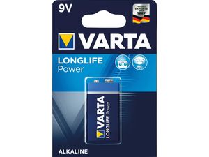 Batérie LONGLIFE Power 9 V e-block 1 kus v blister ks. VARTA