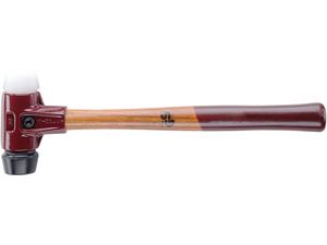 Kladivo s mäkkým čelom SIMPLEX guma/nylon 30 mm Halder 3028.030