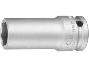 Za tepla kovaný nástrčkový kľúč dlhý 3/4" 24mm ASW