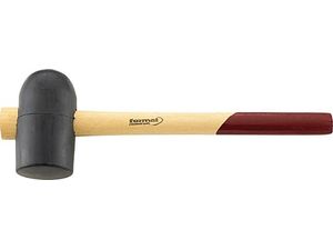 Kladivo gumový kompozit velikost 2B 64mm černé FORMAT 450 g