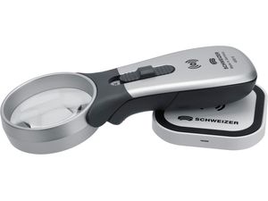 Ručná lupa s osvetlením Schweizer Tech-Line INDUKTION (4x)