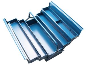 Kufor plechový rozkládací 550 x 200 x 200 mm