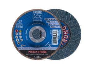 Lamelový brúsny kotúč PFC 115 Z 36 SGP-STRONG/22,23. PFERD