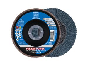 Lamelový brúsny kotúč Pferd PFC 125 Z 60 SG-POWER/22,23