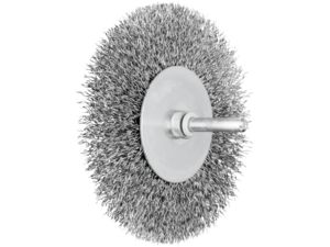 Kotúčová kefa so stopkou Pferd RBU 10010/6 ST 0,30, nesplietaný drôt