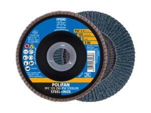 Lamelový brúsny kotúč PFC 125 Z 80 PSF/22,23. PFERD - PSF ZIRKON