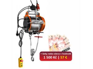 Elektrický lanový kladkostroj Unicraft ESW 800
