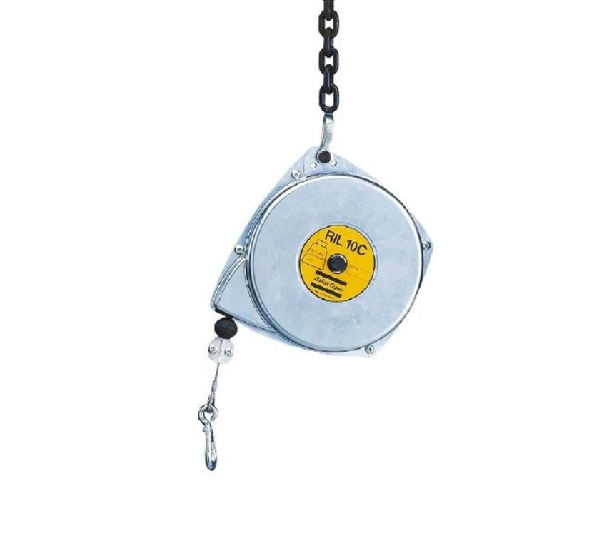 Balancér Atlas Copco RIL 22CS, pre 6 - 10 kg s bezpečnostnou brzdou bubna