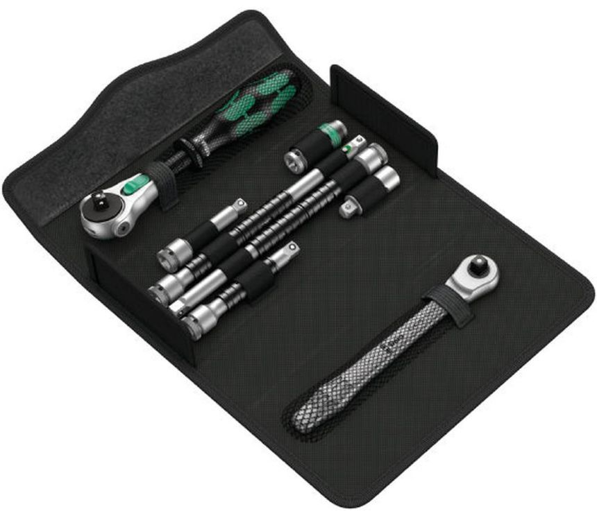 Wera 135949 Račňa Kraftform Kompakt Zyklop MS1 Metal/Speed 1/4" (8 ks)