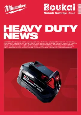 Milwaukee katalog HEAVY DUTY NEWS (1.10.2026-31.1.2027)