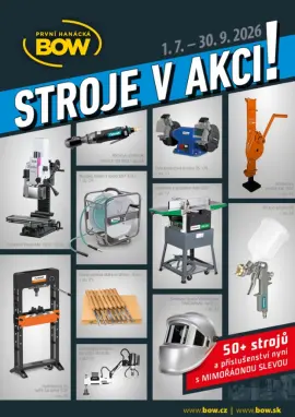 Akční nabídka BOW - Stroje v akci - 1.7.-30.9.206 (HOLZSTAR)