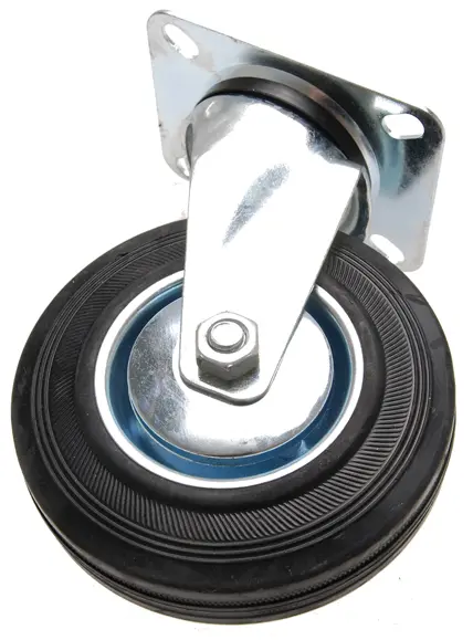 kolečko pogumované, průměr 125 mm, otočné (BGS1080957)